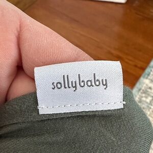 Solly Baby Sage Green Fabric